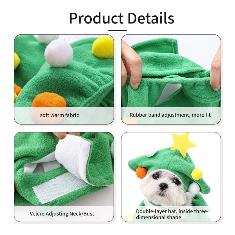 Christmas Pet Costume For Cat Dogs